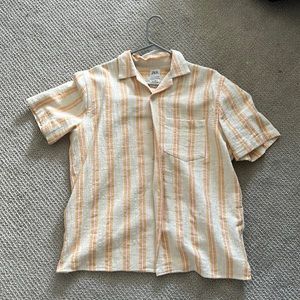 Zara summer button up size L